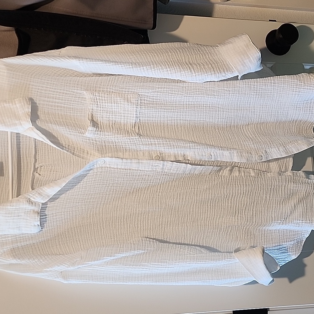 White Button-Up Shirt
